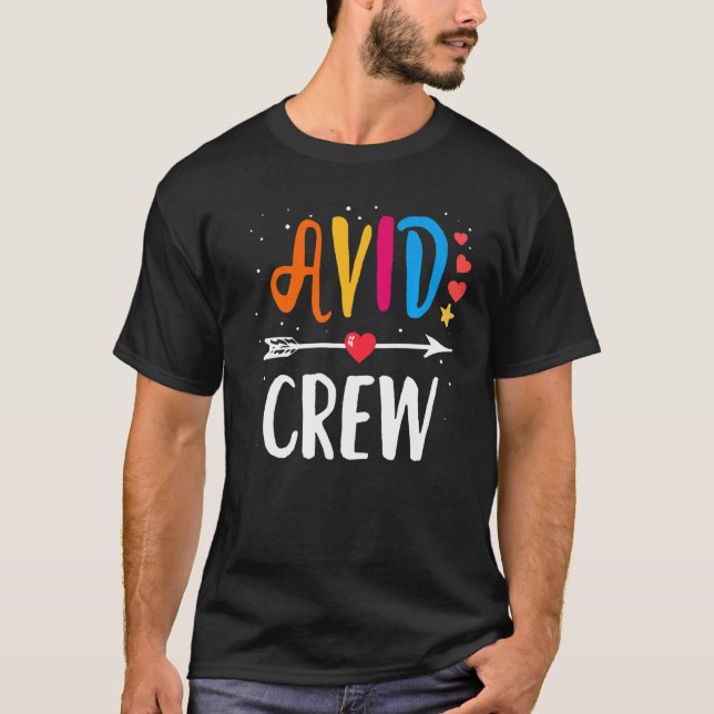 Camiseta Programa de Educação da Equipe Avid Apreciação de  (Frente)