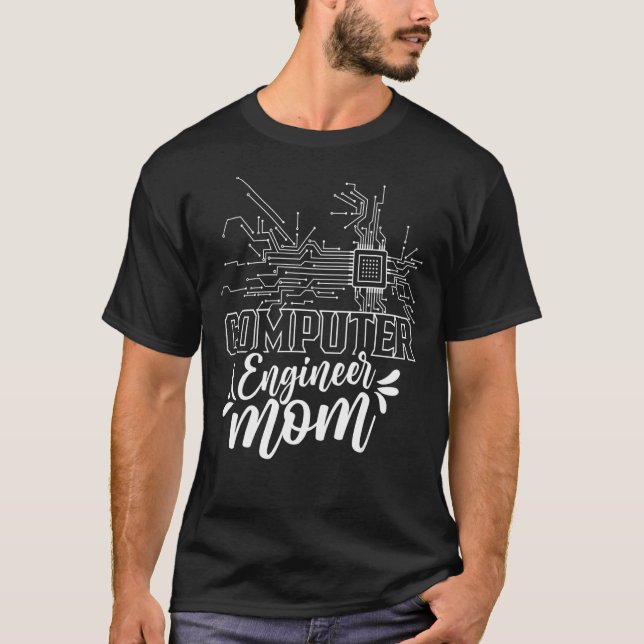 Camiseta Programa de Programação de Codificação da Mãe do E (Frente)