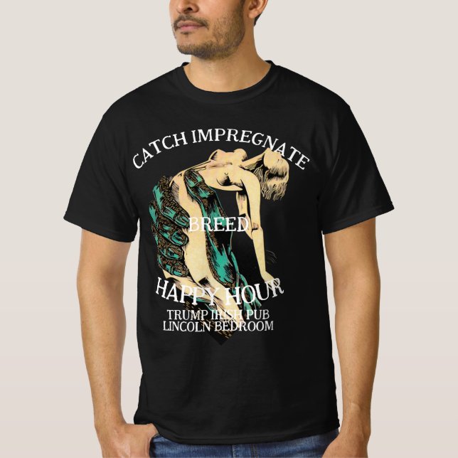 Camiseta Programa de Reprodução de Mulheres Submissas de Tr (Frente)