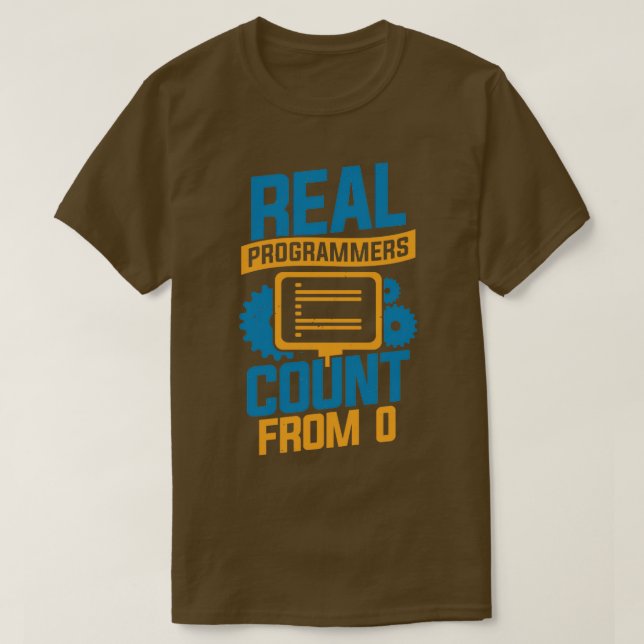 Camiseta Programa Engraçado Programador de Ciência da Compu (Frente do Design)