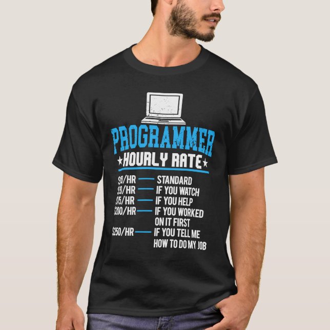 Camiseta Programação Codificação de Especialistas em Comput (Frente)
