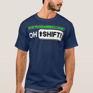 Camiseta Programação Como os programadores amaldiçoam