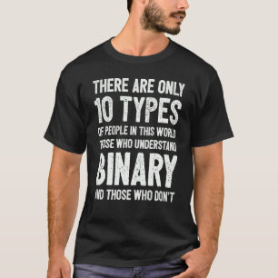 Camiseta Programação De Codificação De Código Binário De Co