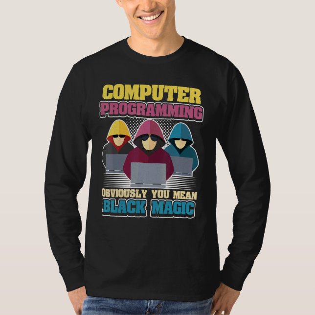 Camiseta Programação de computador (Frente)