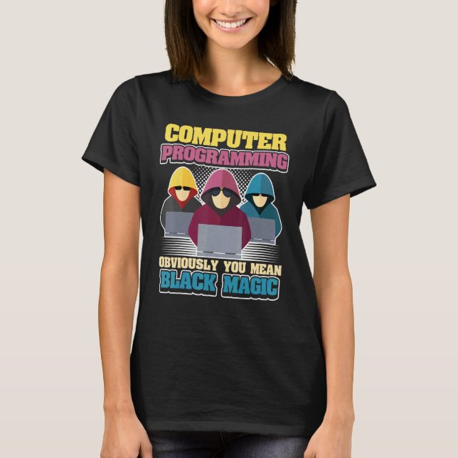 Camiseta Programação de computador (Frente)