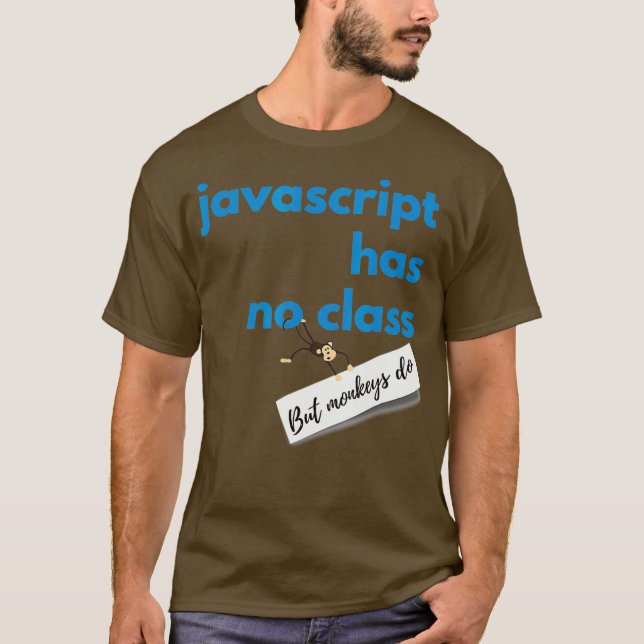 Camiseta Programação de Javascript Roupa Engraçado Codifica (Frente)