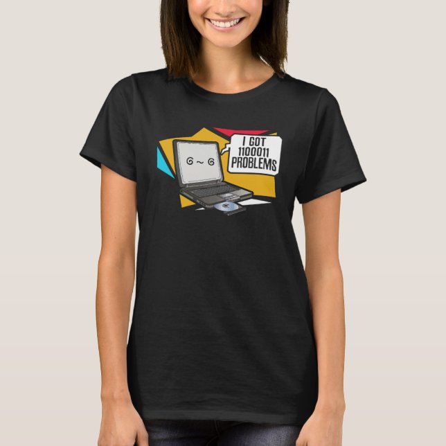 Camiseta Programação de Problemas Binários (Frente)
