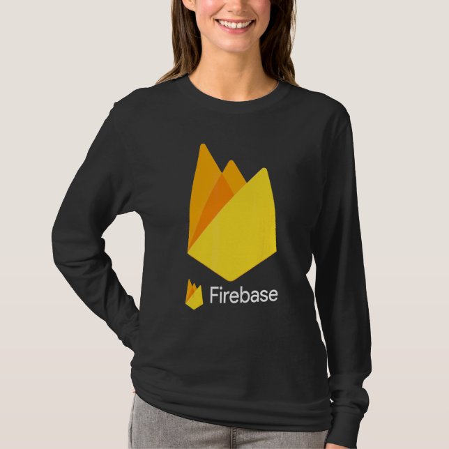 Camiseta Programação de Software Firebase e Desenvolvimento (Frente)