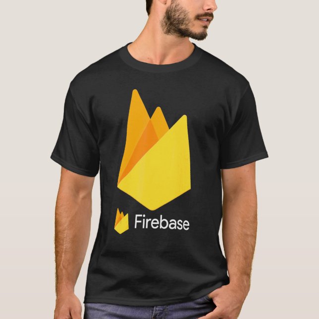Camiseta Programação de Software Firebase e Desenvolvimento (Frente)
