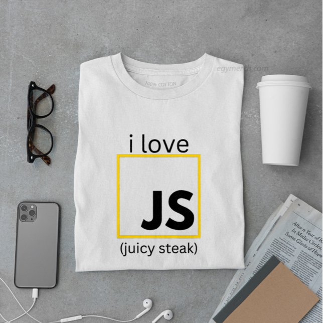 Camiseta programação divertida JavaScript do desenvolvedor  (Criador carregado)