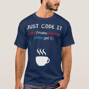 Camiseta Programação engraçada de codificação de compu