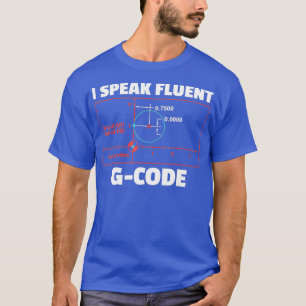 Camiseta Programador CNC Machinist - T Presente para Homens