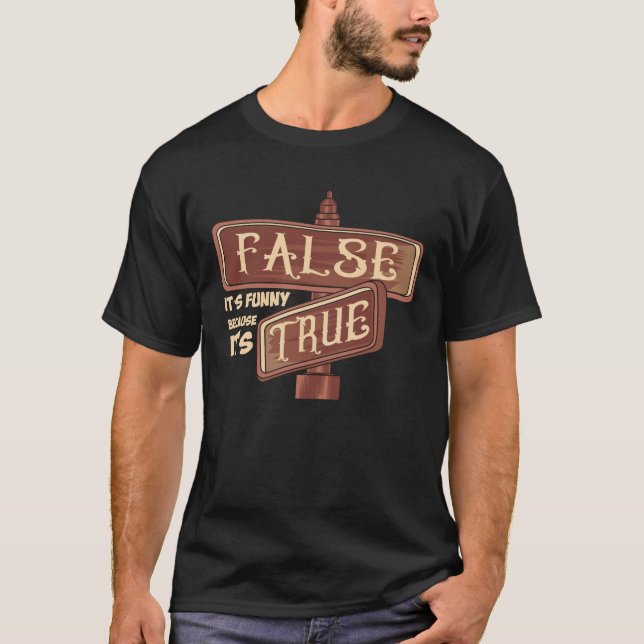 Camiseta Programador Codificador Verdadeiro Falso (Frente)