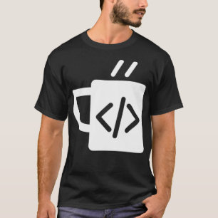 Camiseta Programador de Café do JavaScript Funny Coffee De