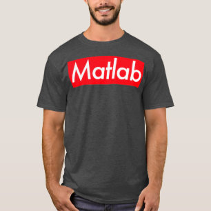 Camiseta Programador de Codificação de Matemática Matlab
