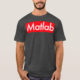 Camiseta Programador de Codificação de Matemática Matlab