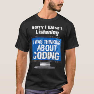 Camiseta Programador de computador dá codificação de progra