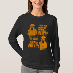 Camiseta Programador De Computador O Código Funciona Por Qu
