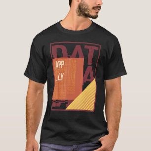 Camiseta Programador de Geek de Falha de Código Binário Ret