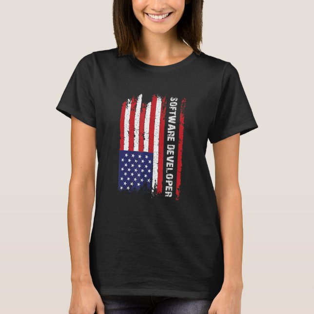 Camiseta Programador de Indicadores EUA Programador Especia (Frente)