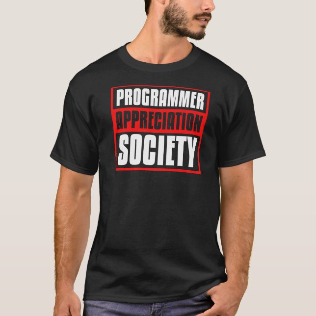 Camiseta Programador de Programadores da Sociedade de Codif (Frente)