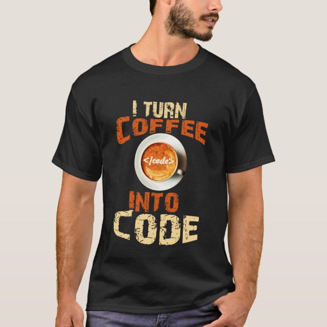 Camiseta Programador Desenvolvedor de Código Engraçado Geek (Frente)