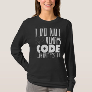 Camiseta Programador Dizendo Codificador Código do Codifica