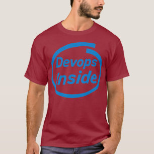 Camiseta Programador engraçado Devops Dentro