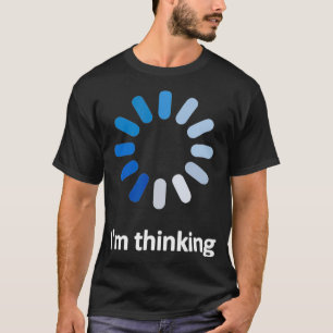 Camiseta Programador - Estou pensando