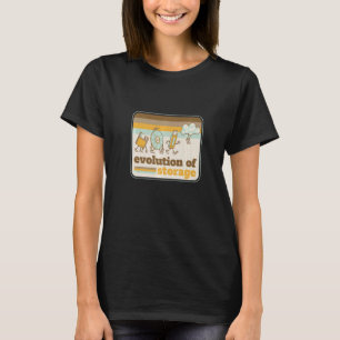 Camiseta Programador - evolução do armazenamento Premium