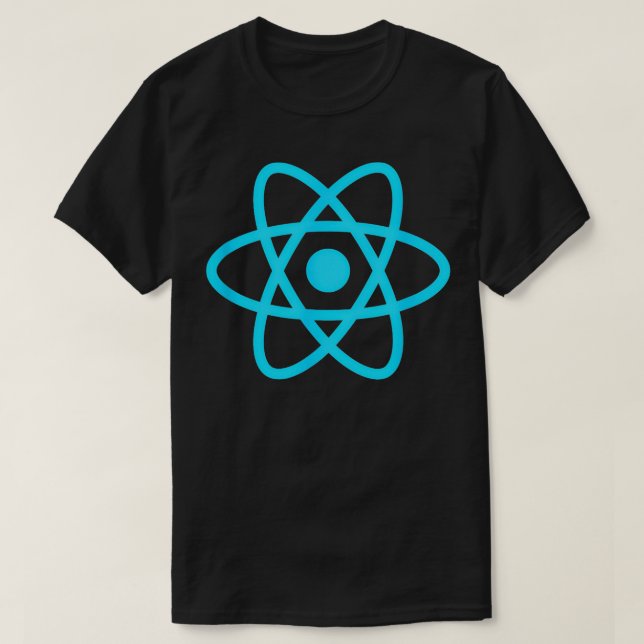 Camiseta Programador JavaScript ReactJS (Frente do Design)