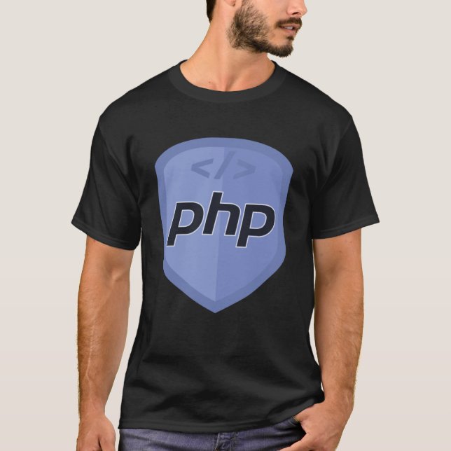 Camiseta Programador PHP Programmer Coders Developerers (Frente)