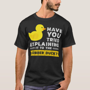 Camiseta Programador Programação Duck Borracha Duck Labra