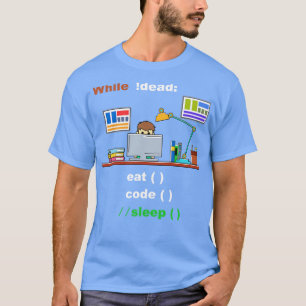 Camiseta Programador Python de Ciência do Computador com So