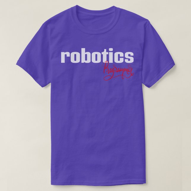 Camiseta Programador Robótico (Frente do Design)