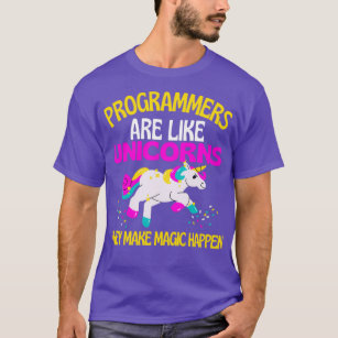 Camiseta Programador Unicorn Magical Unicorn