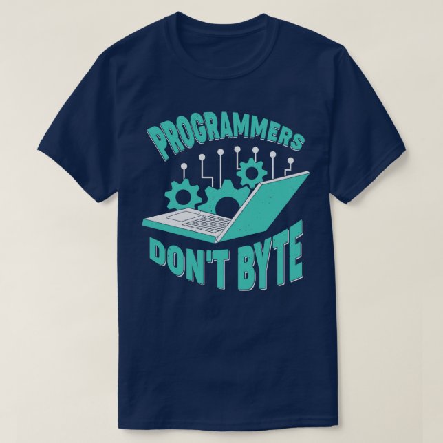Camiseta Programadores Não Ignoram Presente de Engenheiro d (Frente do Design)