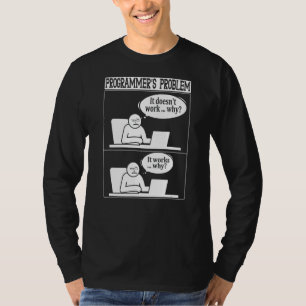 Camiseta Programadores Problema Tecnologia Software Script 