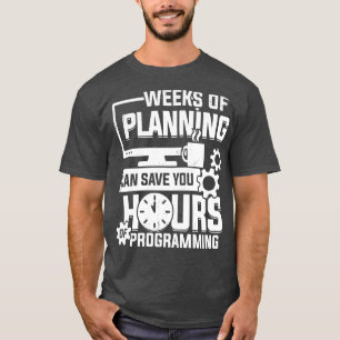 Camiseta Programando código Codificando Programador Present