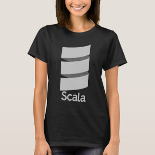 Camiseta Programando desenvolvedores de software Scala Code