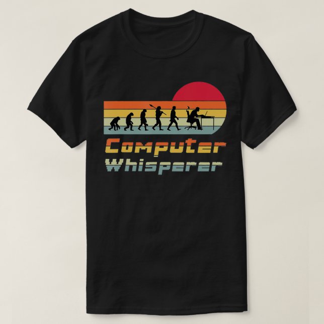 Camiseta Programando O Computador Faz O Programador Ou (Frente do Design)