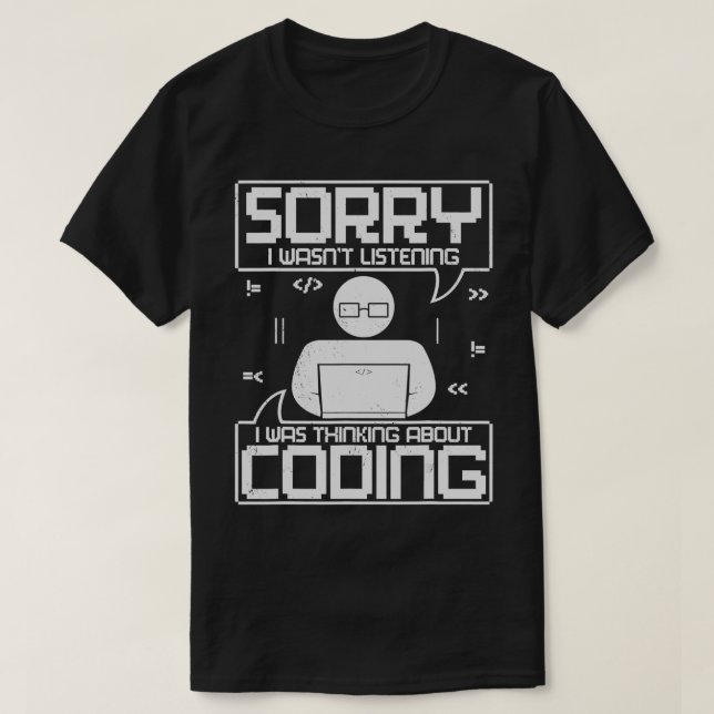 Camiseta Programmer Coder Software Web Developer Coding Com (Frente do Design)