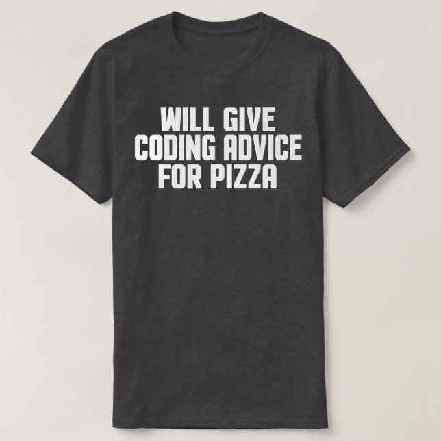 Camiseta Programmer Developer Engraçado, Dê Conselhos De Co (Frente do Design)