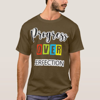Camiseta Progresso Em Relação Ao Professor Motivacional (11