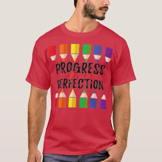 Camiseta Progresso Em Relação Ao Professor Motivacional (52