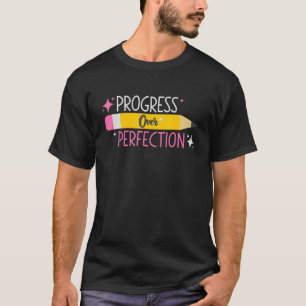 Camiseta Progresso na Perfeição Professor Motivacional 1