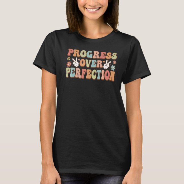 Camiseta Progresso no Retrocesso de Perfeição (Frente)