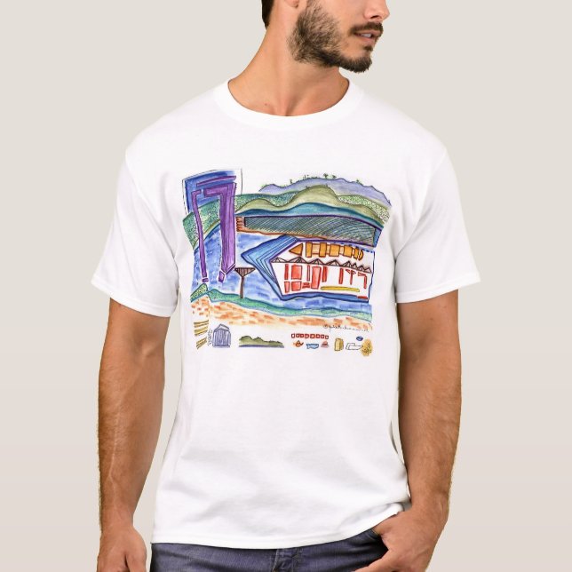 Camiseta Progresso no Rio Yangtzé (Frente)