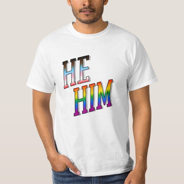 Camiseta Progresso Pronomes Ele Dele (Frente)