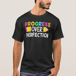 Camiseta Progresso Sobre Motivação Perfeita Professor Costa